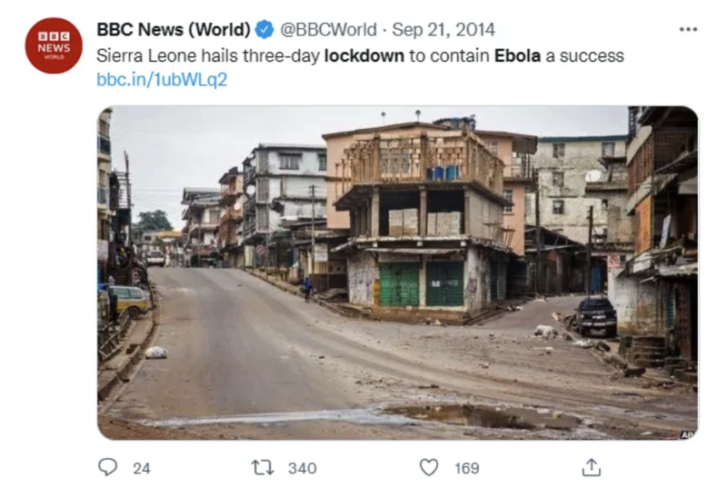 bbc ebola lockdown